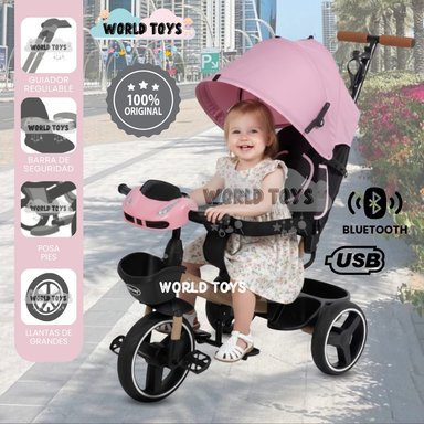 TRICICLO GUIADOR PARA NIÑOS «LIGEND SUPRA » EDICIÓN LIMITADA