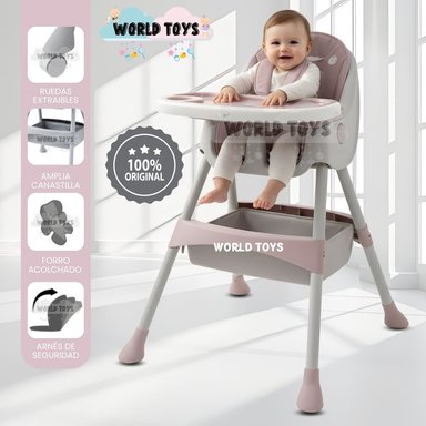 SILLA DE COMER PARA BEBÉ «LUXI» EDICIÓN EXCLUSIVA