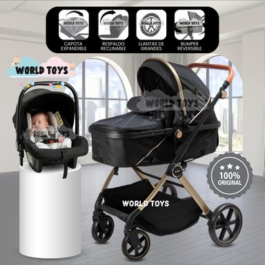 COCHE MOISÉS EDICIÓN EXCLUSIVA «SIGNAL PLUS» CON PORTABEBÉ - 1