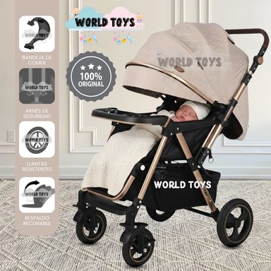 COCHE CUNA DE LUJO «AMBER» EDICIÓN LIMITADA