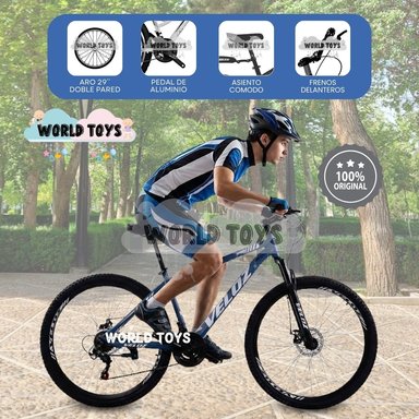 BICICLETA MONTAÑERA DEPORTIVA ARO 29 «ROMA MTB II»