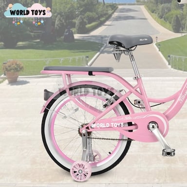BICICLETA CAMPERA PARA NIÑA ARO 20 «BETTY» CON CANASTA - 4