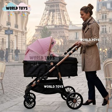 COCHE MOISÉS TRAVEL SYSTEM «INFINITIVE GOLD II» DE LUJO GRAY - 4