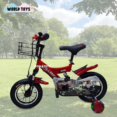 BICICLETA PARA NIÑO ARO 12 «PHILLIPS KIDS» CON CANASTA - 5