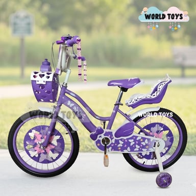 BICICLETA CAMPERA PARA NIÑA ARO 20 «ALANIS» CON CANASTA - 5