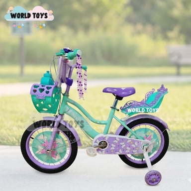 BICICLETA CAMPERA PARA NIÑA ARO 16 «ALANIS II» CON CANASTA - 2