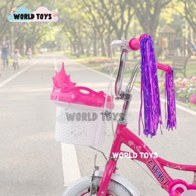 BICICLETA CAMPERA PARA NIÑA ARO 16 «NERY II» CON CANASTA - 4