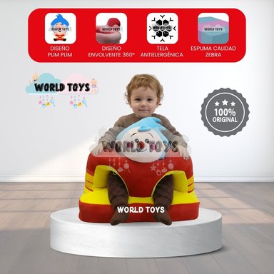 ASIENTO DE APOYO (ESTIMULACION) PARA BEBÉS «PLIN PLIN» PREMIUM - 1