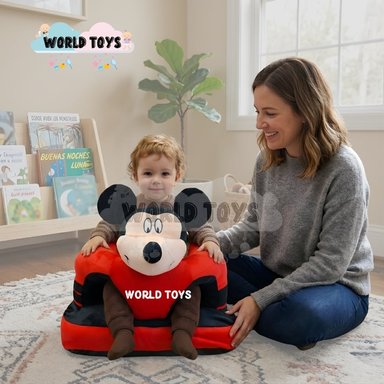 ASIENTO DE APOYO (ESTIMULACION) PARA BEBÉS «MICKEY» PREMIUM - 2