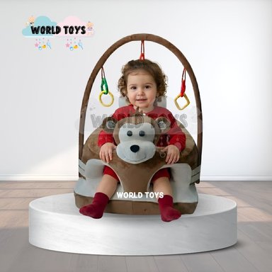 ASIENTO DE APOYO (ESTIMULACION) PARA BEBÉS «MONKEY» ANIMAL - 3