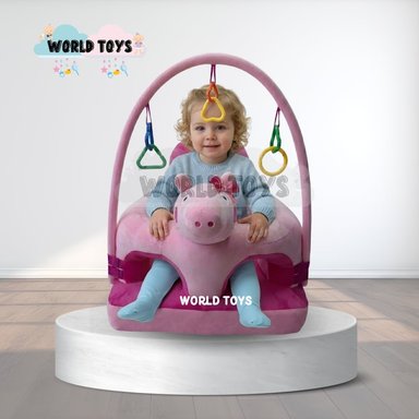 ASIENTO DE APOYO (ESTIMULACION) PARA BEBÉS «PEPPA» PREMIUM - 3