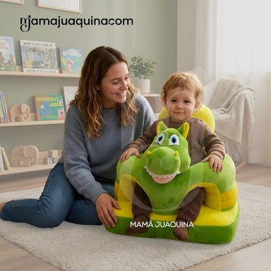 ASIENTO DE APOYO (ESTIMULACION) PARA BEBÉS «DINO» ANIMAL - 2