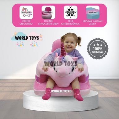ASIENTO DE APOYO (ESTIMULACION) PARA BEBÉS «UNICORN» PREMIUM - 1