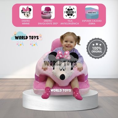 ASIENTO DE APOYO (ESTIMULACION) PARA BEBÉS «MINNIE» PREMIUM - 1