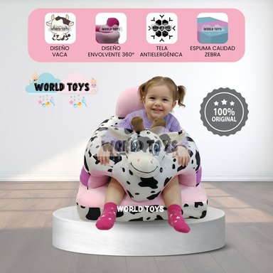 ASIENTO DE APOYO (ESTIMULACION) PARA BEBÉS «LOLA» ANIMAL - 1
