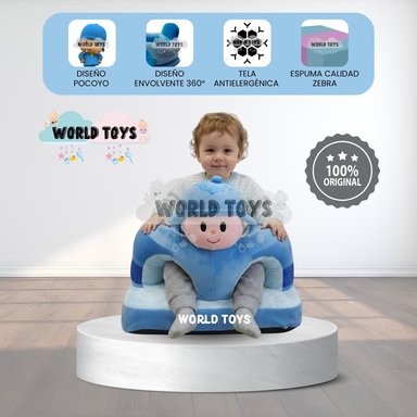 ASIENTO DE APOYO (ESTIMULACION) PARA BEBÉS «POCOYO» PREMIUM - 1