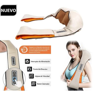 MASAJEADOR ELECTRICO CUELLO ESPALDA Y CUERPO