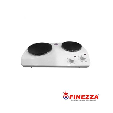 FINEZZA COCINA ELÉCTRICA 2 HORNILLA FZ-203D3B