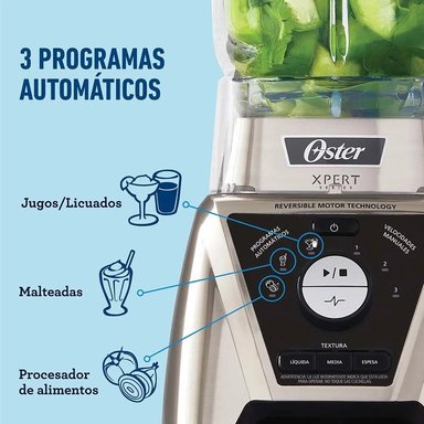 LICUADORA OSTER BLST3BCAG CONTROL DE TEXTURA XPERT SERIE CON - 4
