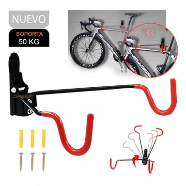 RACK GETHEX RBIC-01 METAL NEGRO PARED BICICLETAS SUPER