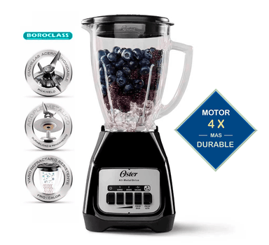 LICUADORA OSTER BLSTKAG-BPB 2 VEL 1.5 LTS 550W