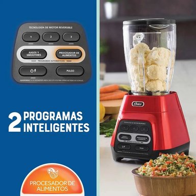 LICUADORA CON TECNOLOGÍA REVERSIBLE 1.5 LTS OSTER BLSTPYG1310RBG ROJO - 5