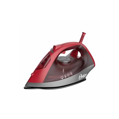 PLANCHA A VAPOR OSTER 1250W GCSTBS6051 CON BASE DE CERÁMICA ROJO