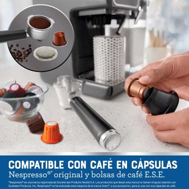 CAFETERA OSTER BVSTEM6801M PRIMALATTE TOUCH NERO - 5