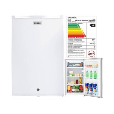 FRIGOBAR MABE RMF04PRB0 93 L BLANCO