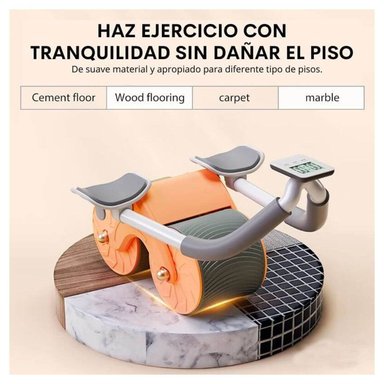 RUEDA ABDOMINAL FORTALECE ORANGE - 4
