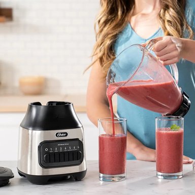 LICUADORA OSTER BLSTPEG-NPB 6 VELOCIDADES MAS PULSO 1.5 LITROS 800W - 4