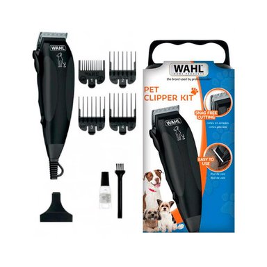 RCORTADOR PERRO Y GATO WAHL 09653-718 KIT DE CORTE NEGRO