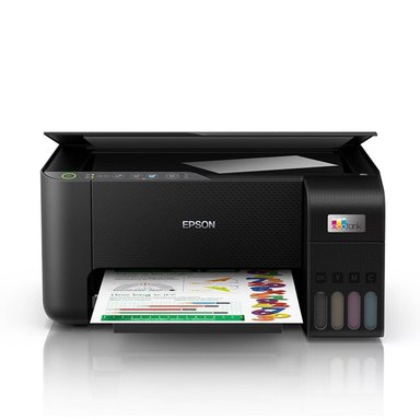 IMPRESORA MULTIFUNCIONAL EPSON L3250 CON WIFI ECOTANK NEGRO - 1