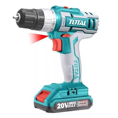 TALADRO TOTAL INALAMBRICO TDLI20024 LUZ INTEGRADA CARGADOR 20V - 2