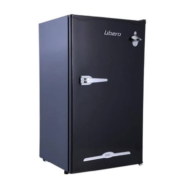 FRIGOBAR DE 91 LITROS FROST LIBERO RETRO LFB-90N NEGRO