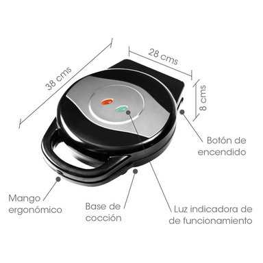 MÁQUINA BLANIK BDM04 HACER DONUTS NEGRO 1200 W - 3