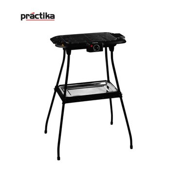 PARRILLA ELÉCTRICA PRACTIKA 6 NIEVELES 2000W NEGRO