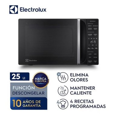 HORNO MICROONDAS DE 25 LTS FREESTANDING ELÉCTRICO ELECTROLUX EMDY25S2MXB