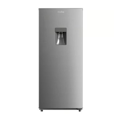 REFRIGERADORA MONOPUERTA CON DISPENSADOR DE AGUA DE 187LTS MABE RMU202PXPRS1 INOX