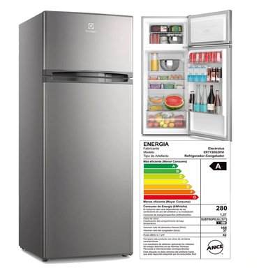 REFRIGERADORA 2 PUERTAS DE 205 LTS ELECTROLUX ERTY20G2HVI