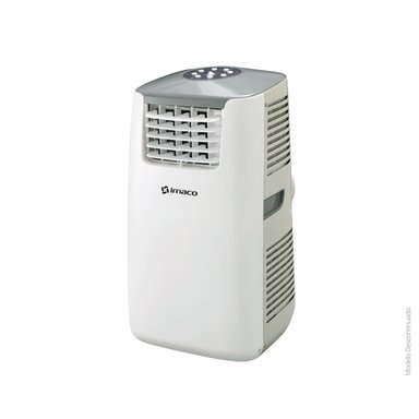 AIRE ACONDICIONADO PORTÁTIL  6500 BTUS IMACO  BTU AC1263  BLANCO
