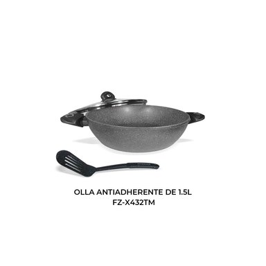 OLLA ANTIADHERENTE DE GRANITO FINEZZA FZ-X432TM 15L