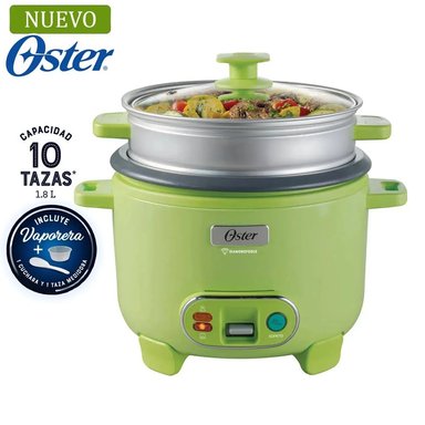 OLLA ARROCERA SOFRITO VAPORERA DIAMONDFORCE OSTER CKSTRC10DFGRN 1.8 L VERDE - 1