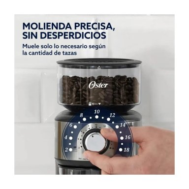 MOLINILLO DE CAFÉ, AUTOMÁTICO, DE MUELAS, 18 CONFIGURACIONES DE MOLIENDA, BVSTBMH24 - 2