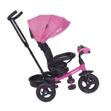 EBABY TRICICLO GUIADOR ESPIN EB380 PINK | ROSADO