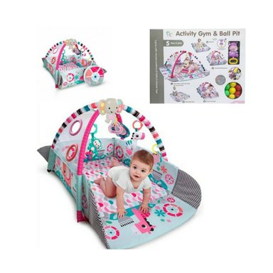 GIMNASIO 5 EN 1 CON PELOTAS NIÑAS