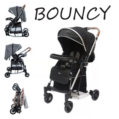 COCHE MECEDORA EBABY BOUNCY REVERSIBLE EB116 NEGRO