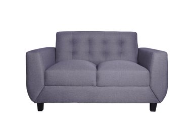 SOFA LINEA UNO KIA 2 CUERPOS PLATA