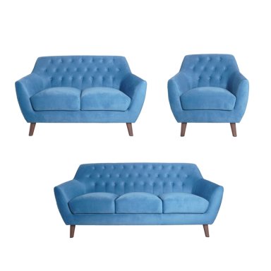 JUEGO SALA LÍNEA UNO MUEBLES SOFIA 3-2-1