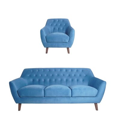 JUEGO SALA LÍNEA UNO MUEBLES SOFIA 3-1